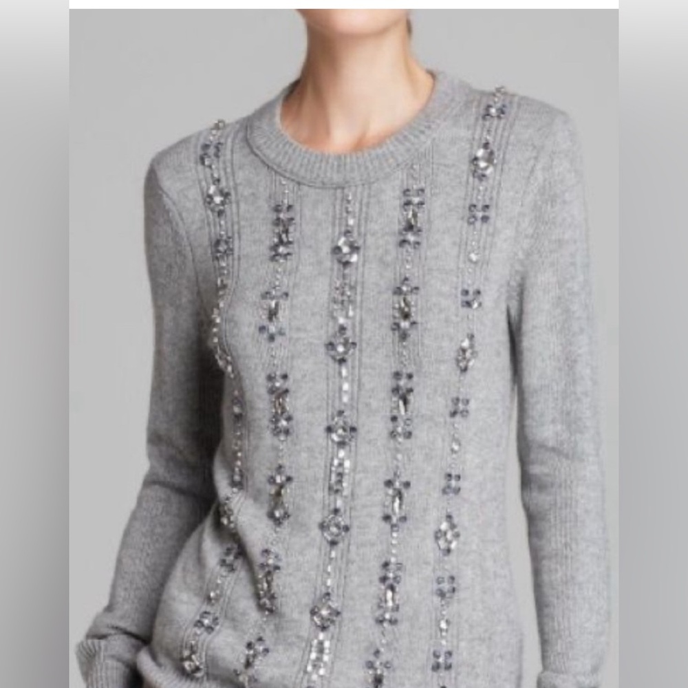 Tory Burch Embellished Sweater Size M